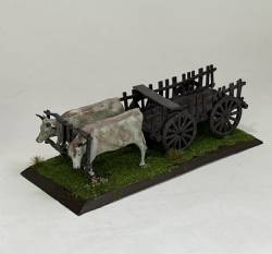 Oxen Wagon (painted)
